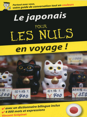 cover image of Le japonais pour les Nuls en voyage
